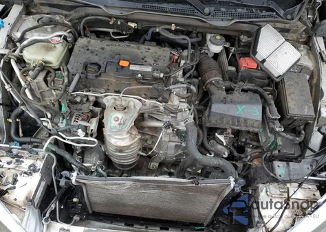 2018 Honda Civic Ex from USA, damaged, VIN 19XFC2F76JE012504